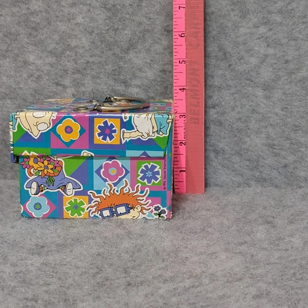 Vintage Rugrats Colorful Jewlery Storage Box